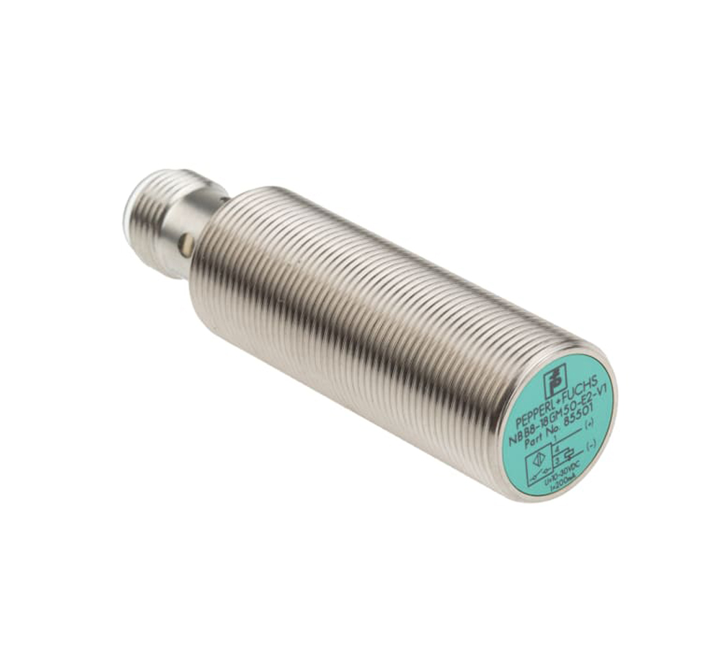 Hình tham khảo sản phẩm NBB8-18GM50-E2-V1; không phải bằng chứng hàng tồn, lô hiện tại, hàng nguyên bản, thời gian giao hoặc bảo hành