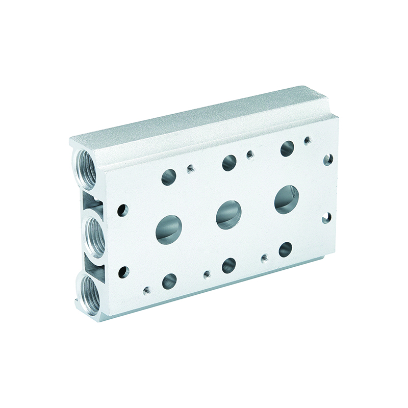 2 and 3 port solenoid valve manifold base