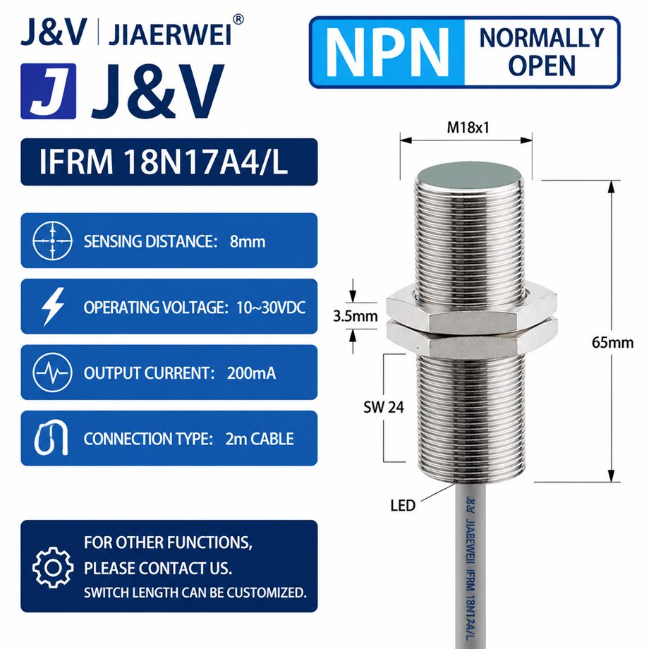 M18 proximity sensors